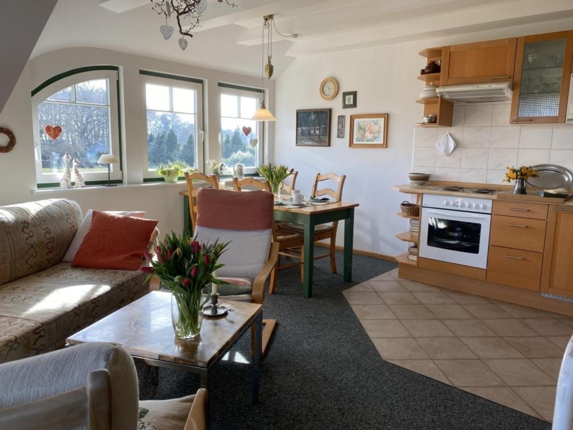 Ferienwohnung Nr 07 Og Spitzboden Борн Екстериор снимка